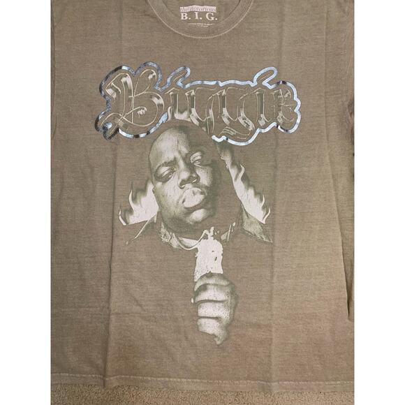 NWT Forever 21 Biggie Graphic Shirt with Foil - Picture 3 of 6